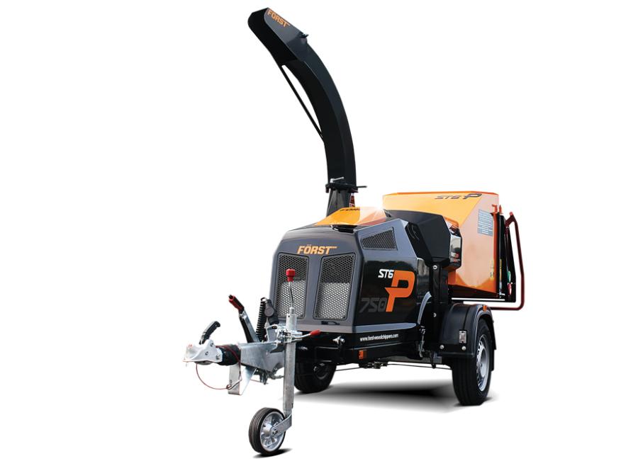 BIOTRITURADORA REMOLQUE FORST B&S GASOLINA 37HP - 150MM